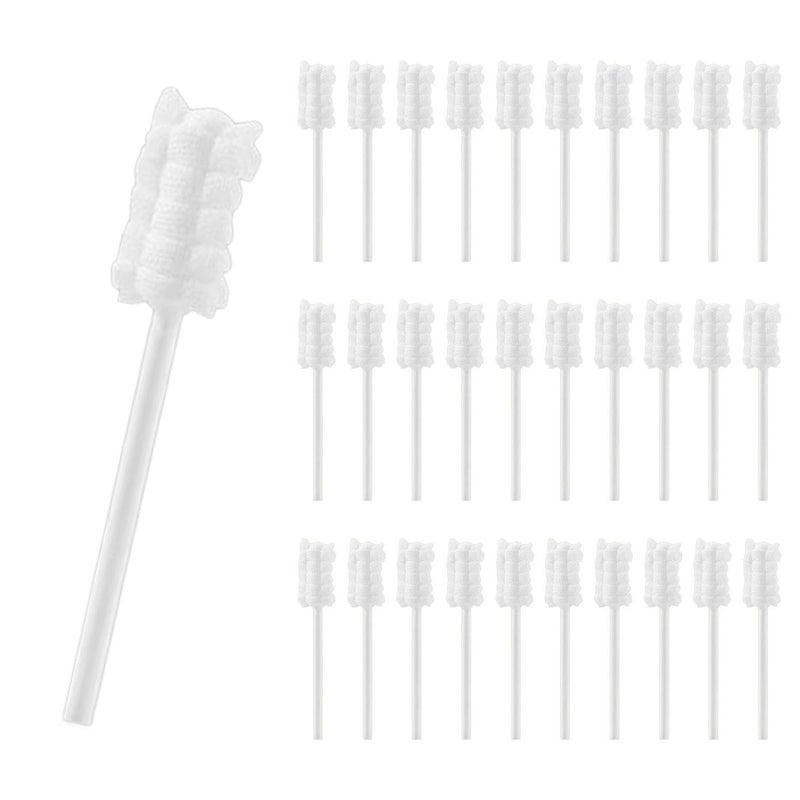 30 Pieces Baby Oral Cleaner, Baby Mouth Cleaner, Oral Cleaner, Deciduous Tooth Soft Bristle Toothbrush, Children's Cotton Swab